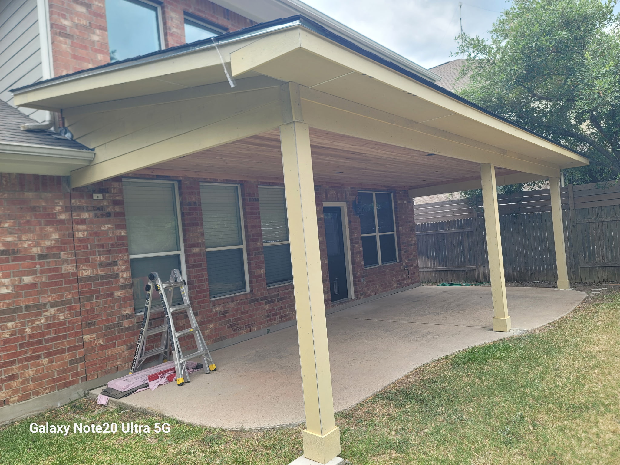 Outdoor living project by G&S Construction