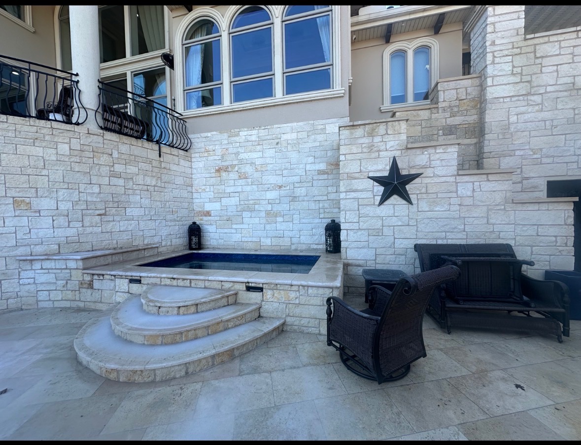 Custom stonework and masonry by G&S Construction